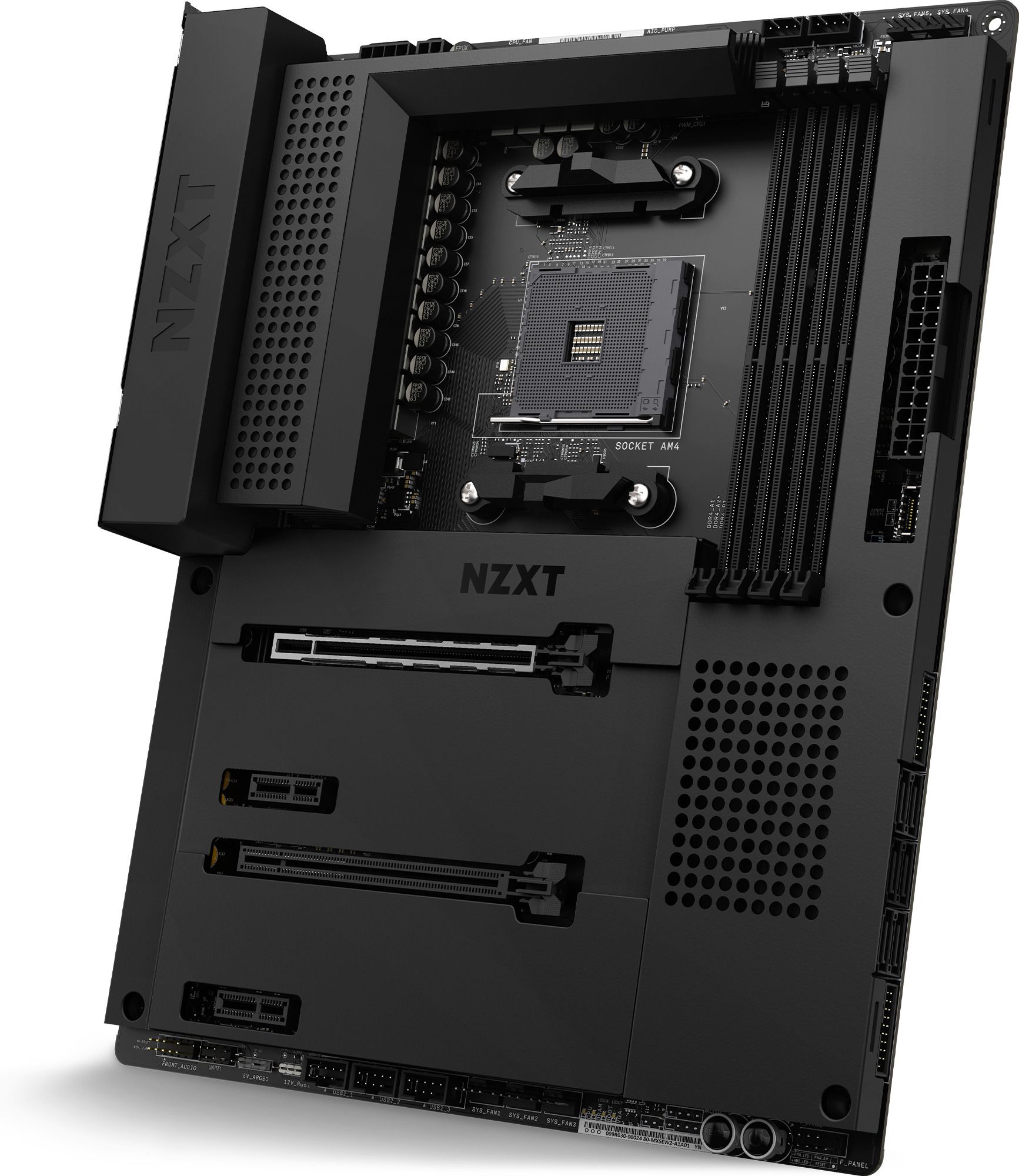 NZXT N7 B550 Matte Black - motherboard - ATX - Socket AM4 - AMD B550